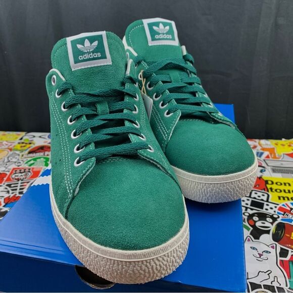 Adidas Stan CS Green Suede 9 Mens / 10.5 Women's - Picture 7 of 15